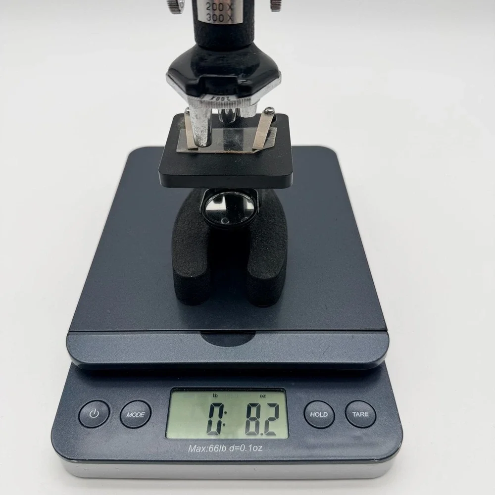 Vintage Creative Science 100x-300x Student Microscope decorative bookshelf displ